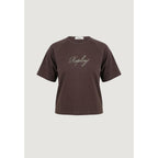 Replay Brown Cotton T-Shirt