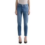 Replay Blue Cotton Skinny Jeans
