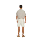 Only & Sons Beige Cotton Bermuda Shorts