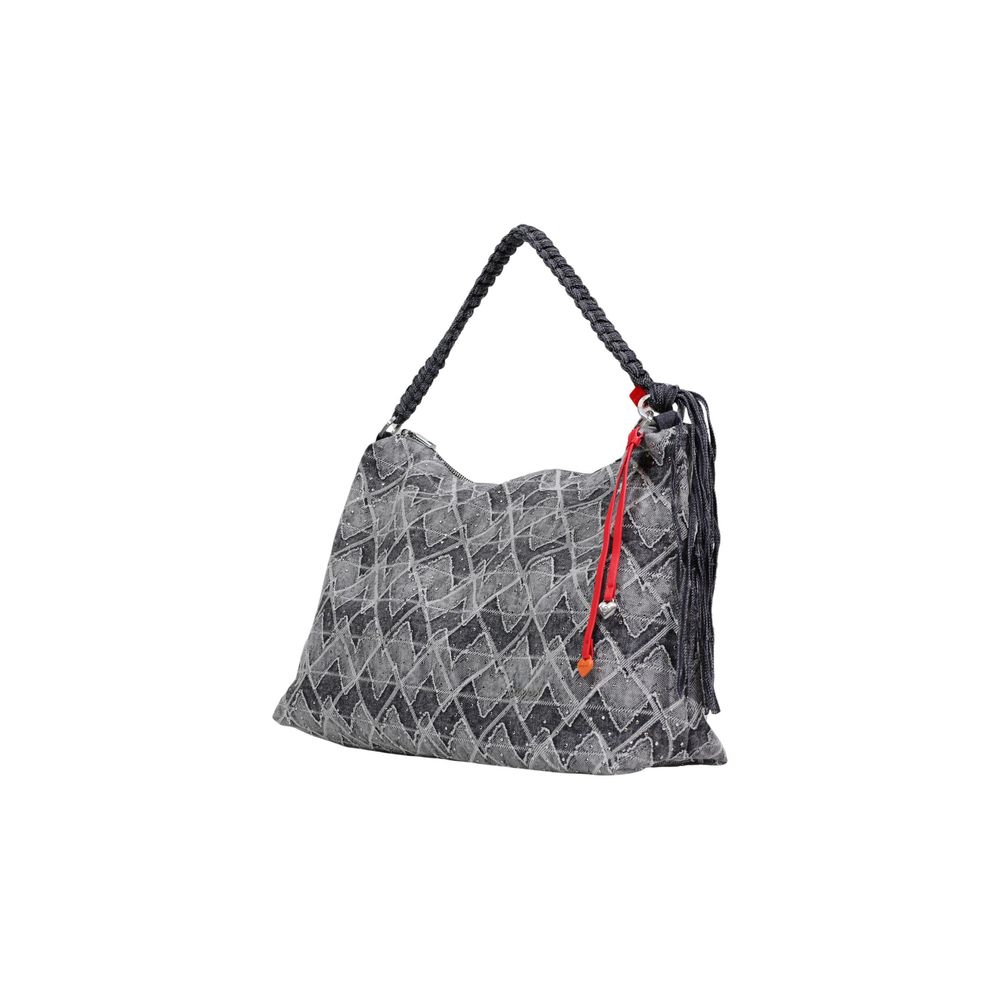 Desigual Blue Cotton Handbag