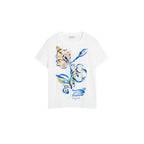 Desigual White Cotton T-Shirt