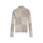 Desigual Beige Viscose Turtleneck