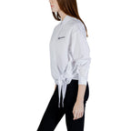 Karl Lagerfeld White Lyocell Blouse