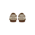 Timberland Beige Leather Platform Pumps