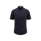 Armani Exchange Blue Polyamide Shortsleeve Shirt