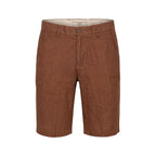 Borghese Beige Linen Bermuda Shorts