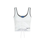 Karl Lagerfeld White Viscose Top