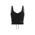 Karl Lagerfeld Black Viscose Top
