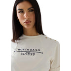 Guess Cream Cotton T-Shirt