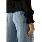 Guess Light Blue Lyocell Relaxed Fit Jeans