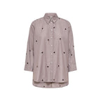 Only Brown Recycled Polyester Blouse