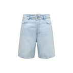Only & Sons Light Blue Organic Cotton Bermuda Shorts