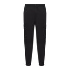Calvin Klein Jeans Black Cotton Casual Pants