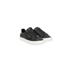 Calvin Klein Black Leather Low Top Sneakers