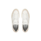 Calvin Klein Jeans White Leather Low Top Sneakers
