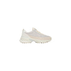 Calvin Klein Jeans Beige Leather Chunky Sneakers