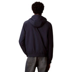 Calvin Klein Jeans Blue Recycled Polyester Full-Length Jacket
