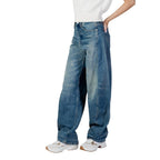 Tommy Hilfiger Jeans Blue Recycled Cotton Flared Jeans