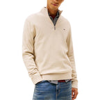 Tommy Hilfiger Jeans Beige Organic Cotton Sweatshirt