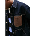 Tommy Hilfiger Jeans Blue Recycled Cotton Denim Jacket