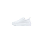 Armani Exchange White Leather Chunky Sneakers