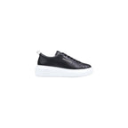 Armani Exchange Black Leather Low Top Sneakers