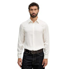 Armani Exchange Bicolor Viscose Pattern Shirt
