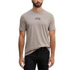 Armani Exchange Brown Cotton T-Shirt