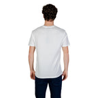 Armani Exchange White Cotton T-Shirt