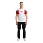 EA7 Emporio Armani White Cotton T-Shirt