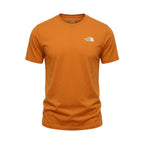 The North Face Orange Cotton T-Shirt