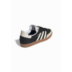 Adidas Originals Black Leather Low Top Sneakers