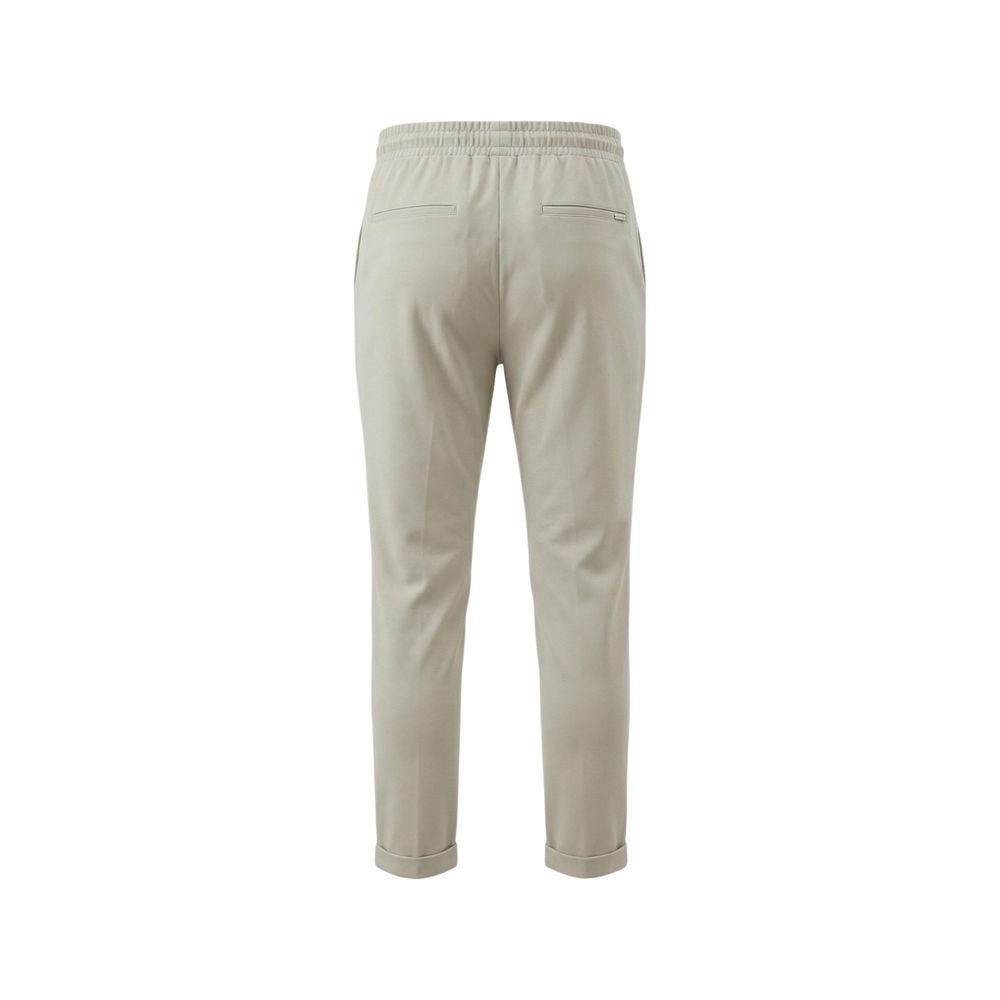 Antony Morato Beige Polyester Casual Pants