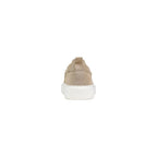 Antony Morato Beige Leather Slip-On Loafers
