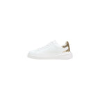 Guess White Leather Low Top Sneakers