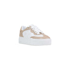 Guess Beige Polyethylene Low Top Sneakers