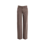 Guess Beige Lyocell Flared Pants