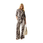 Guess Brown Viscose Casual Pants