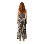 Guess Brown Polyester Jumpsuit