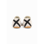 Adidas Originals Black And White Suede Leather Athletic Sneakers