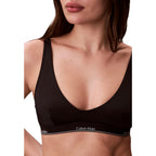 Calvin Klein Jeans Black Recycled Polyester Bikini