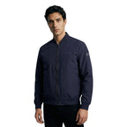 Guess Blue Polyester Bomber