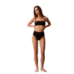 Calvin Klein Jeans Black Elastane Bikini