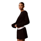 Calvin Klein Underwear Black Cotton Set Sleepwear