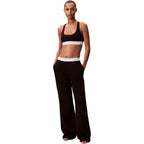 Calvin Klein Underwear Black Cotton Bottoms Sleepwear