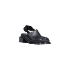Dr. Martens Black Leather Mules