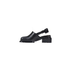 Dr. Martens Black Leather Mules