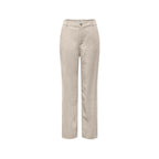 Only Beige Viscose Casual Pants