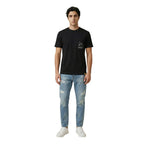 Only & Sons Black Cotton T-Shirt