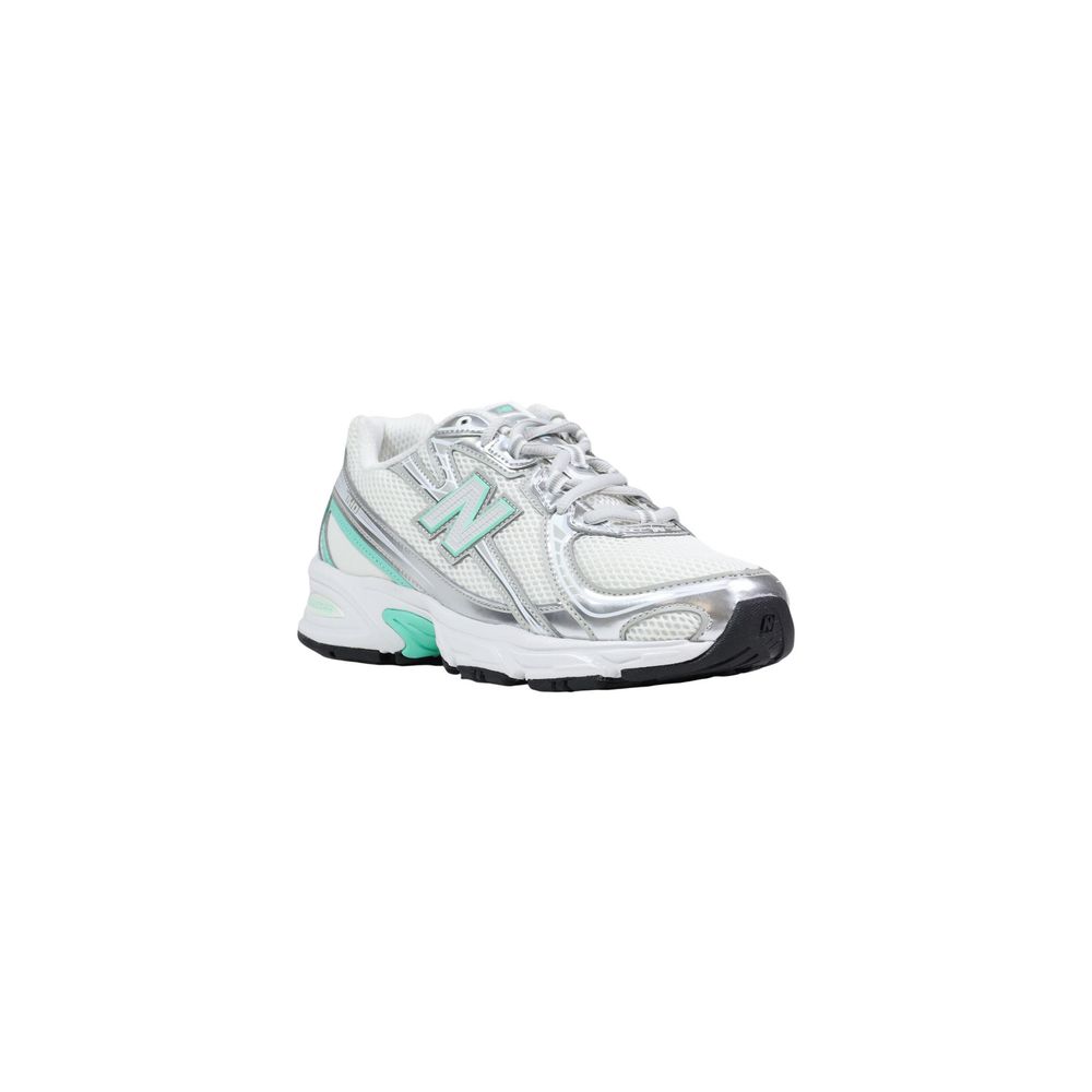 New Balance Silver Synthetic Athletic Sneakers